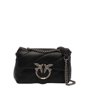 Pinko Mini Puff nero e argento