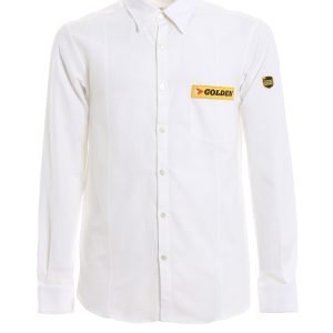 Golden Goose Camicia Golden con tasca e patch